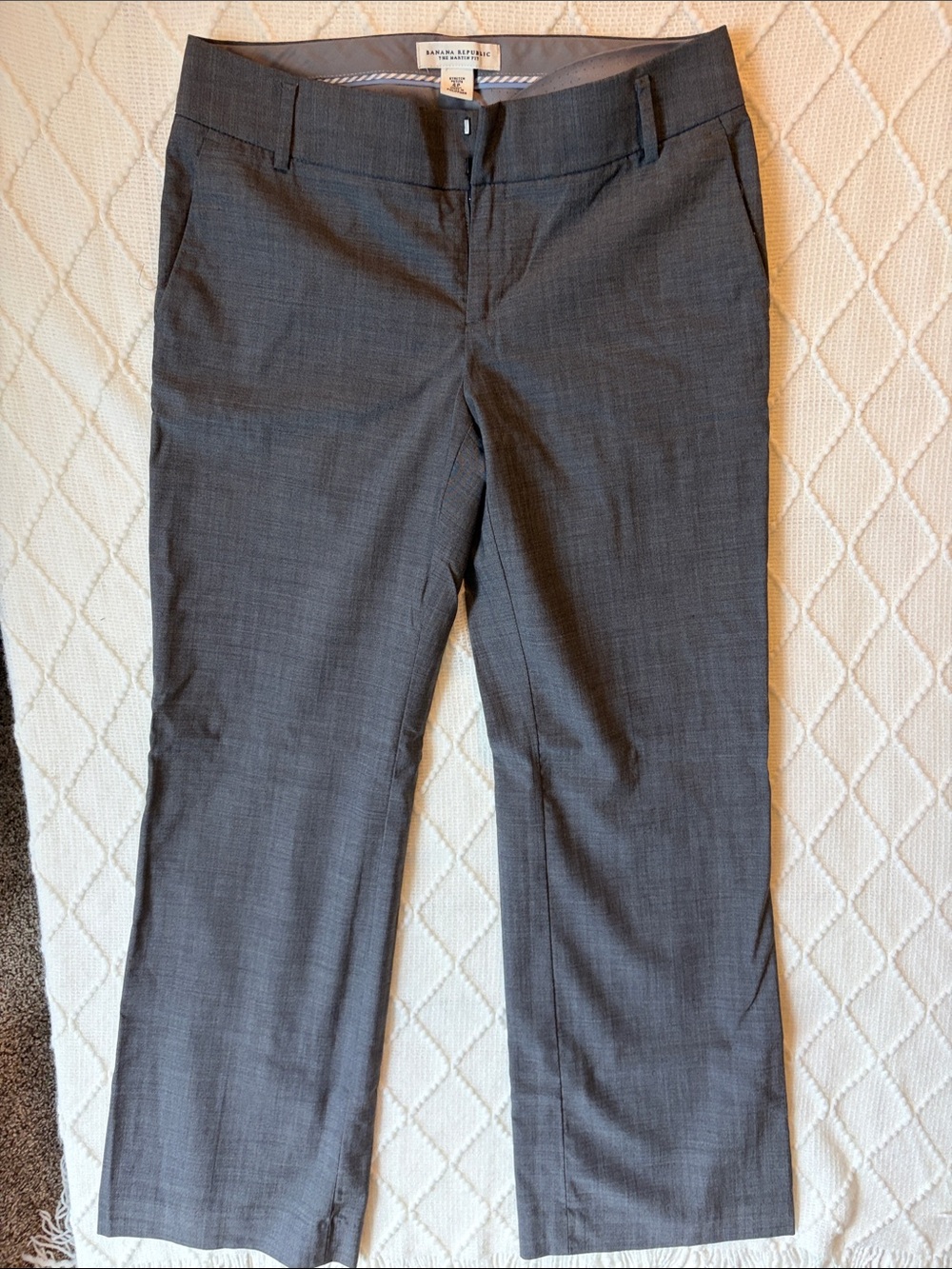 Banana Republic Women’s Charcoal Gray Dress Pants